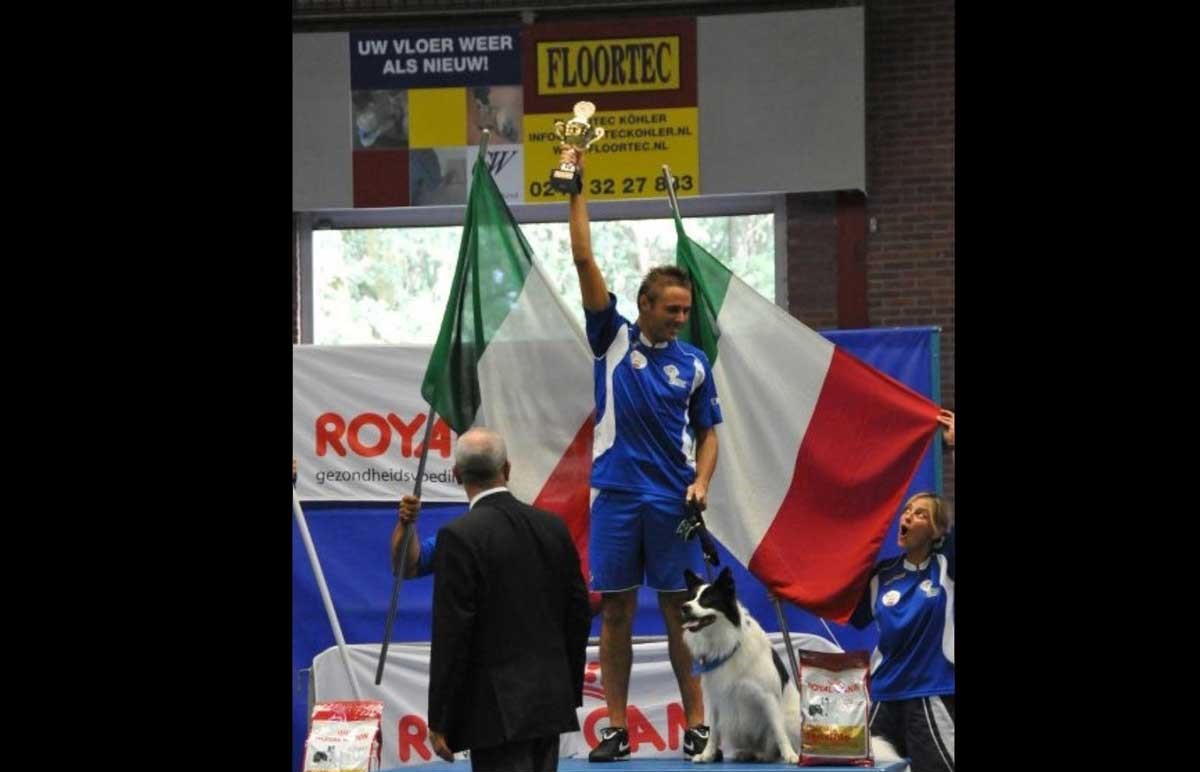 Alessandro Fantin e Skot campioni del mondo PAWC 2011.